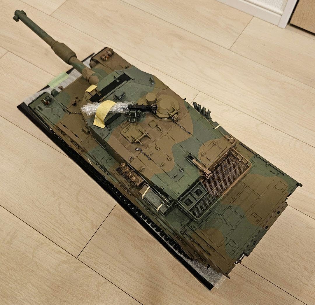 デアゴスティーニ 90式RC戦車 迷彩色 プロ作製品 希少モデル デアゴスティーニ 90式RC戦車 迷彩色 プロ作製品 希少モデル